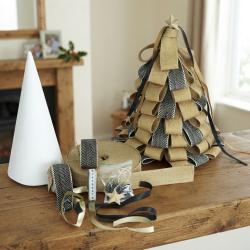 DIY pakket jute kerstboom